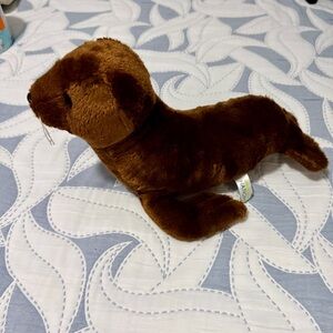 Plush Brown Seal Stuffed Animal